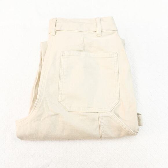 Wilfred Free Cream Carpenter Pants Denim Jeans Straight Leg Size 2 - Picture 1 of 10